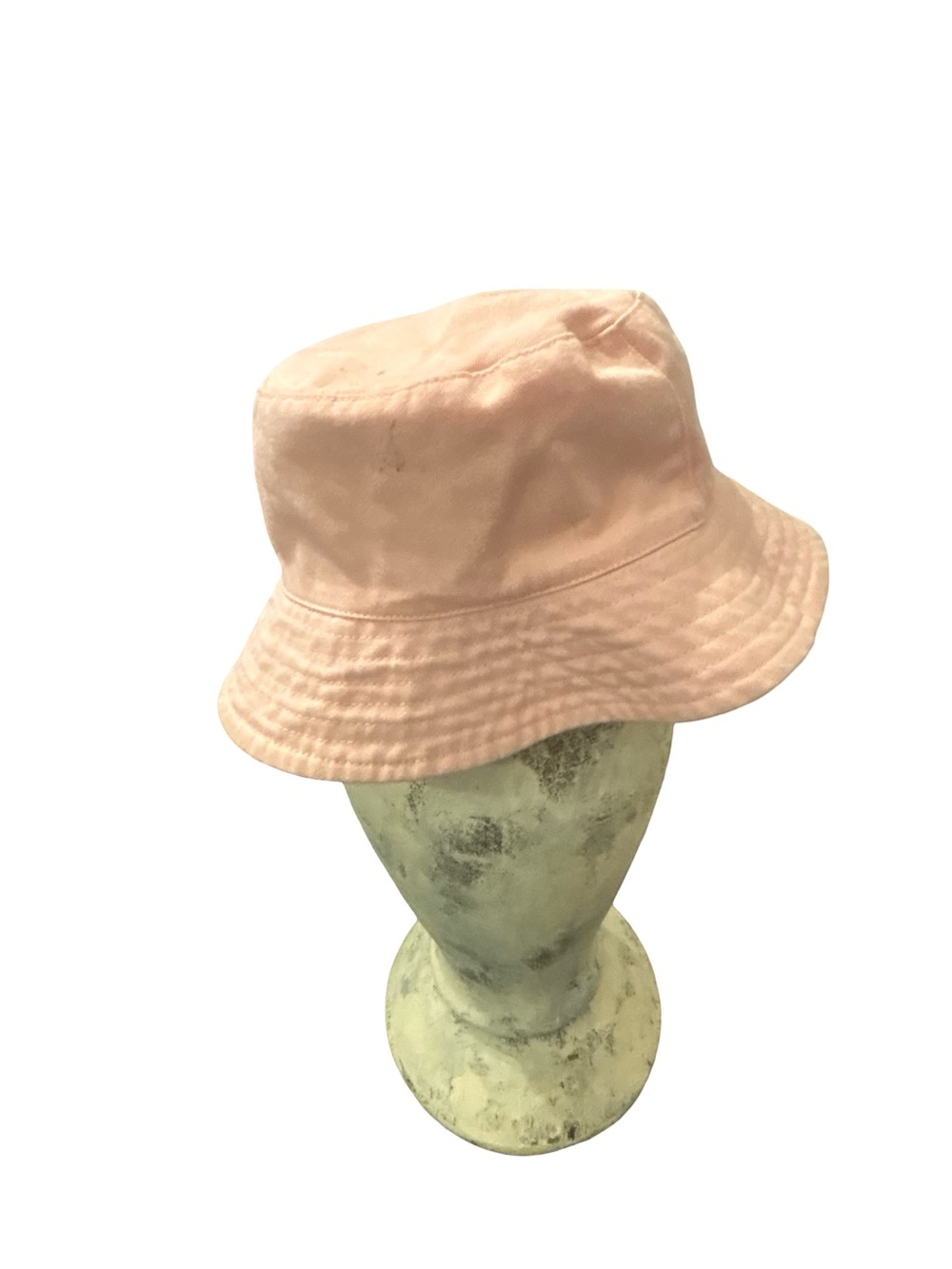Pastel Pink Infant Girls Bucket Hat with Chin Cord